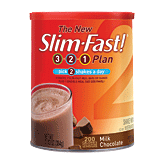 Slim-fast 3-2-1 Plan milk chocolate powdered shake mix, 14 servings Full-Size Picture